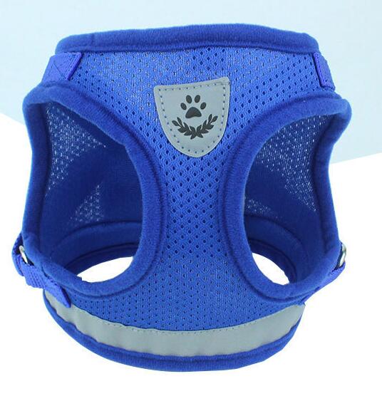 Reflective Mesh Dog Harness & Leash Set