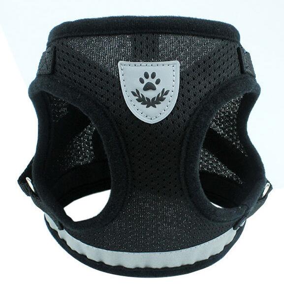Reflective Mesh Dog Harness & Leash Set