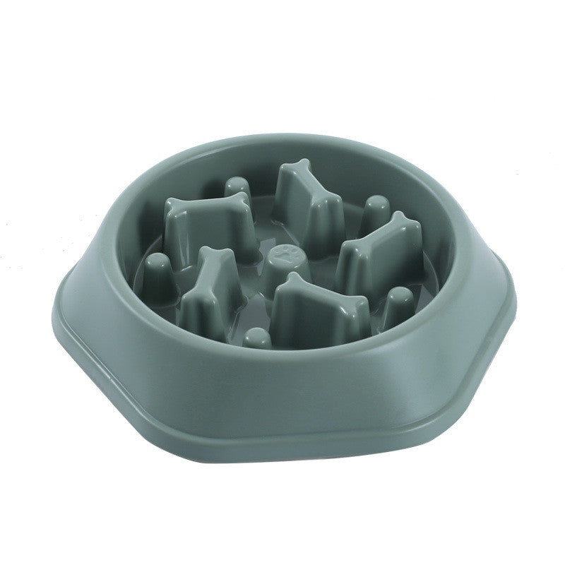 Home Style Bone Choke Prevention Slow Food Bowl