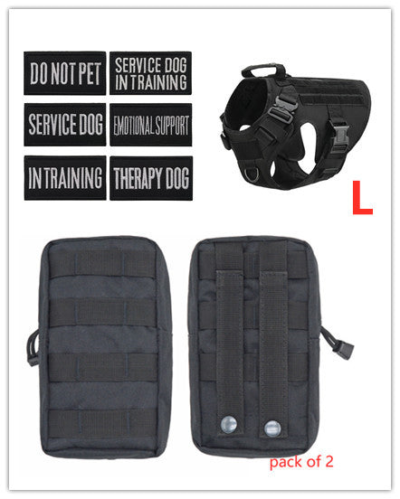Military Tactical Dog Harness for Large Dogs
