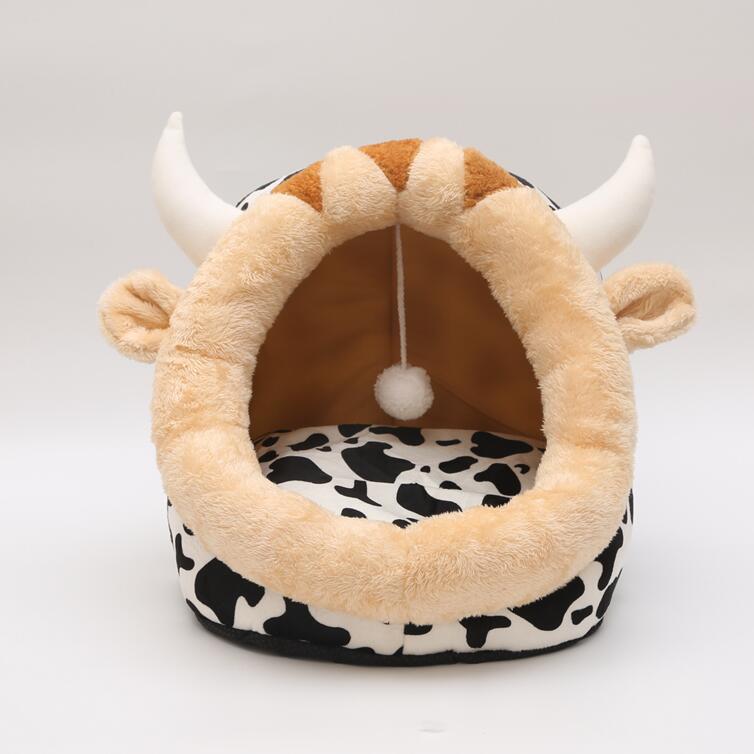 Cat Bed Indoor Soft Cats Houses Warm Cozy Cushion Bag Small Dog Removable Washable Tent