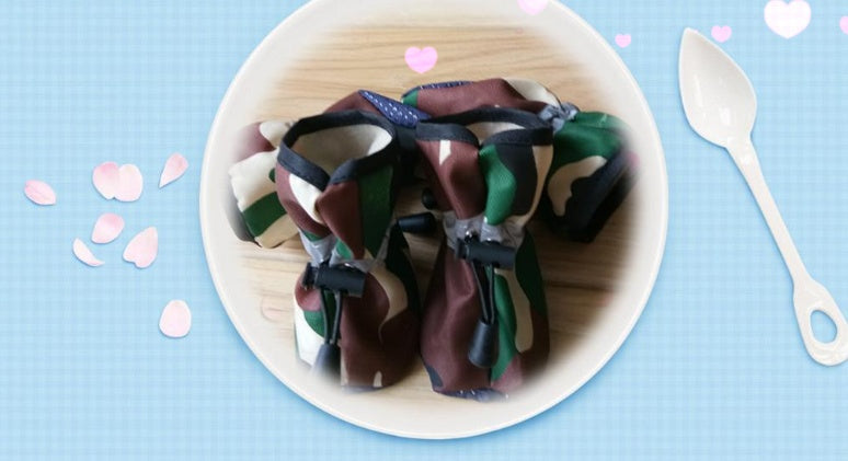 Stylish Waterproof Dog Shoes for Puppies