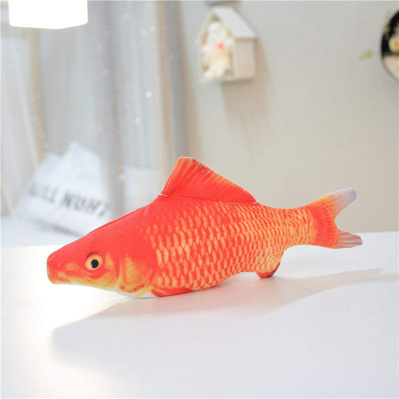 Electric Jumping Fish Cat Toy — USB Rechargeable