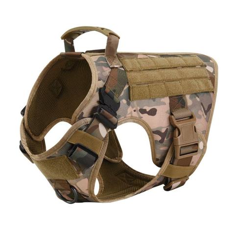 Military Tactical Dog Harness for Large Dogs
