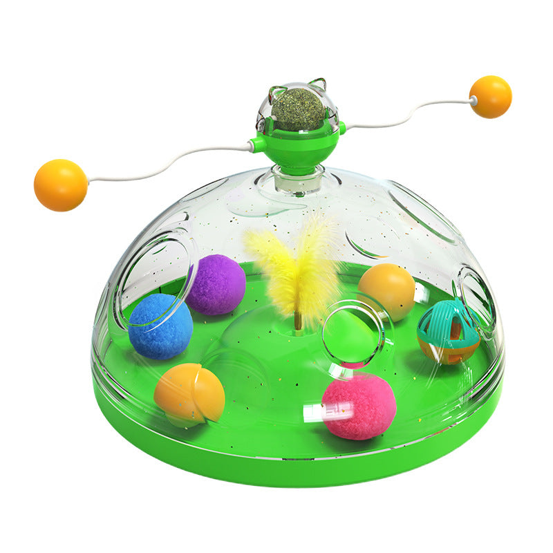 Meows Windmill Funny Cat Toys Interactive Multifunctional