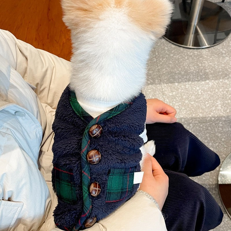 For Autumn And Winter, Puppies, Two-legged Vests, Small And Medium-sized Dogs,