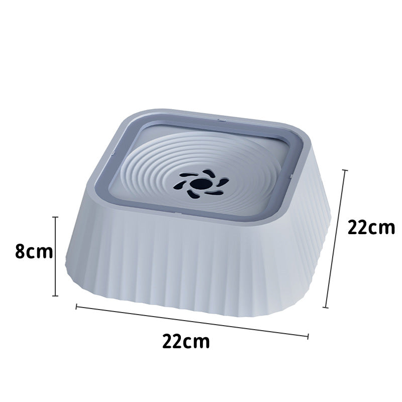 Pets Dog Cat Bowl Floating Bowl Water Drinker Not Wet Mouth Splash Water