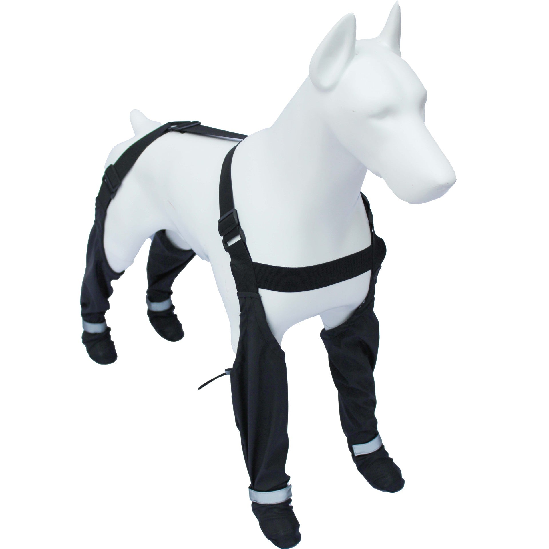 Elastic Belt With Reflective Pet Shoes Waterproof