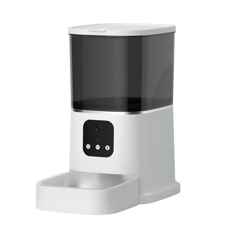 Smart WiFi Pet Automatic Feeder — 6L with App Control & Camera Options