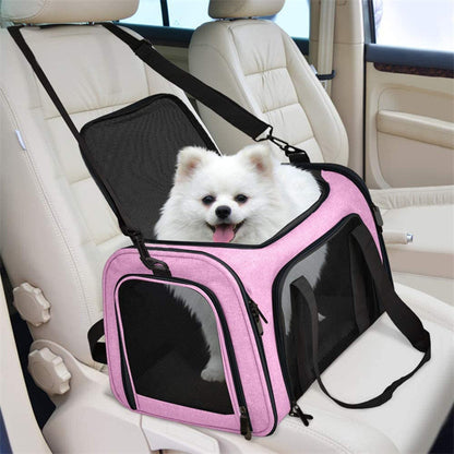Cat Carrier Pet Bag Portable Foldable Hand-held