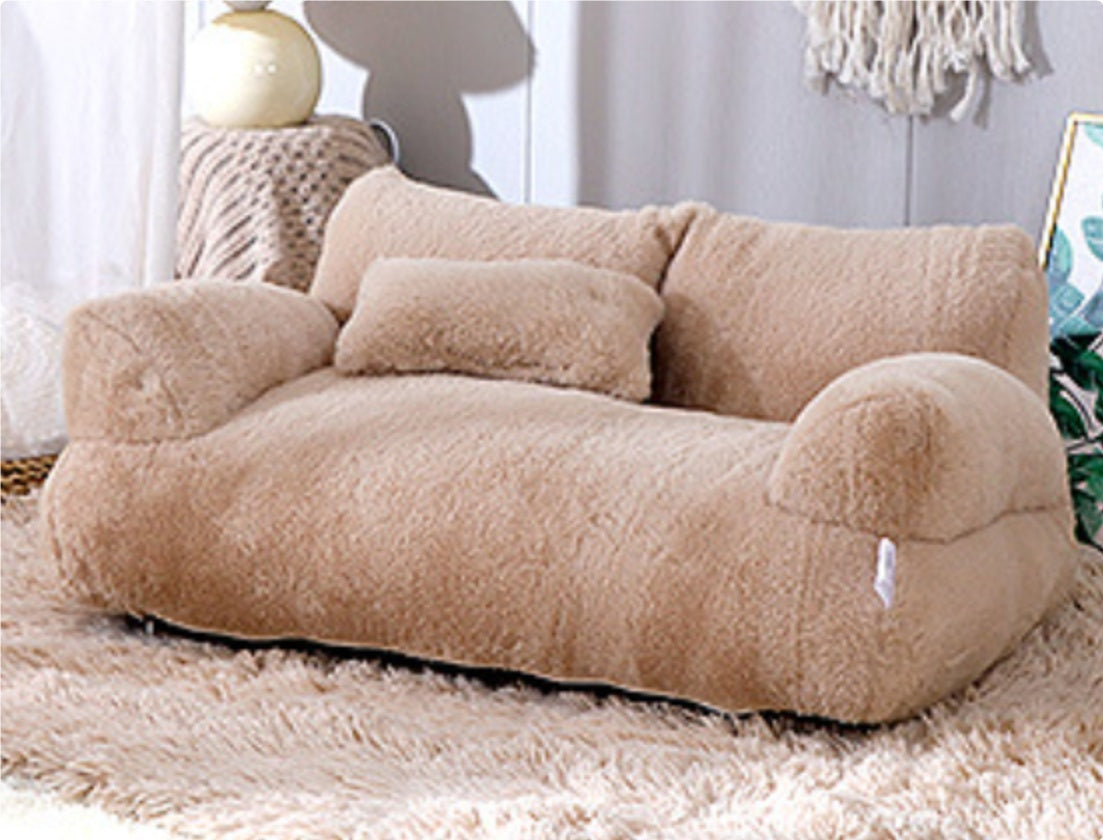 Luxury Cat Bed Sofa Winter Warm Cat Nest Pet Bed For Small pets