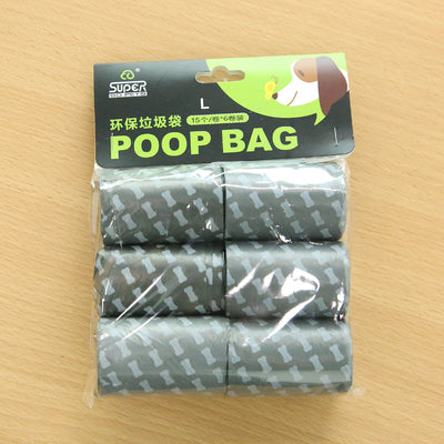 Dog Pet Travel Foldable Pooper Scooper With 1 Roll Decomposable bags Poop Scoop Clean Pick Up