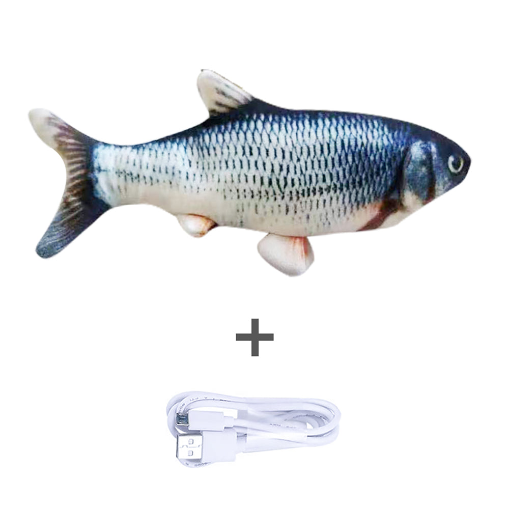 Electric Jumping Fish Cat Toy — USB Rechargeable