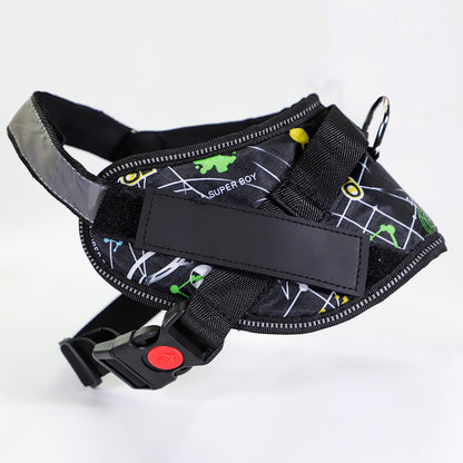 Adjustable Dog Chest Harness &amp; Leash Set