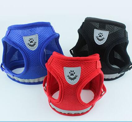 Reflective Mesh Dog Harness &amp; Leash Set