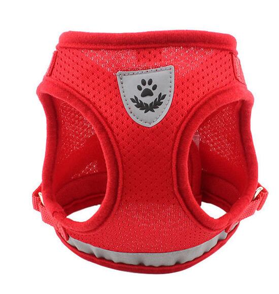 Reflective Mesh Dog Harness &amp; Leash Set
