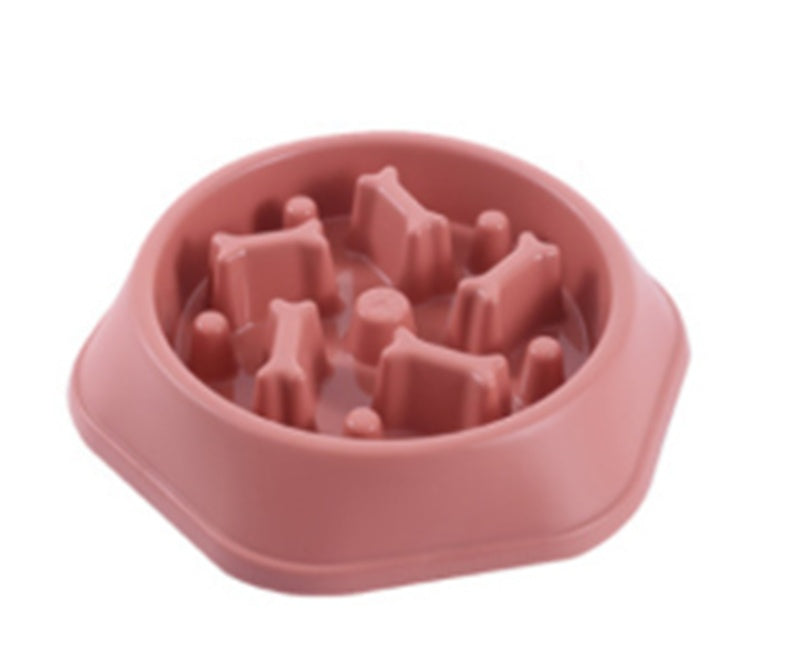 Home Style Bone Choke Prevention Slow Food Bowl