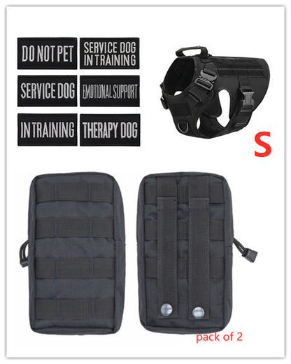 Military Tactical Dog Harness for Large Dogs