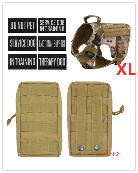 Military Tactical Dog Harness for Large Dogs