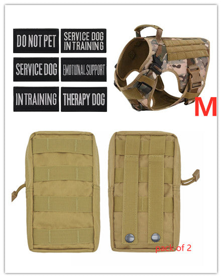 Military Tactical Dog Harness for Large Dogs