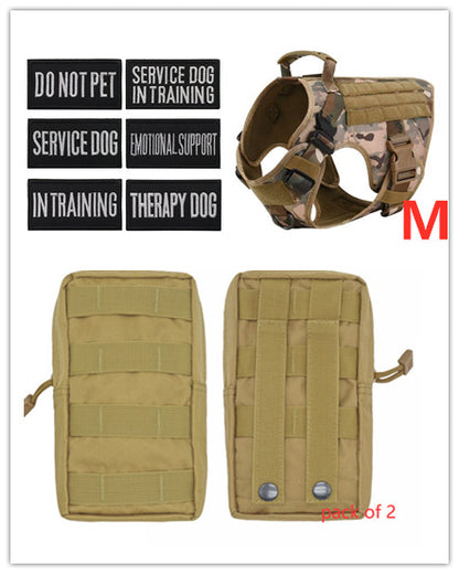 Military Tactical Dog Harness for Large Dogs