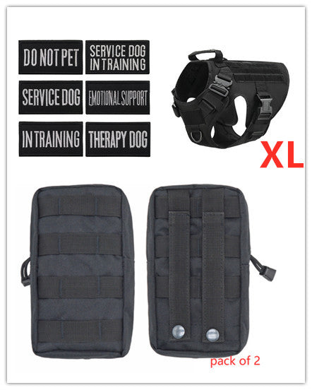 Military Tactical Dog Harness for Large Dogs