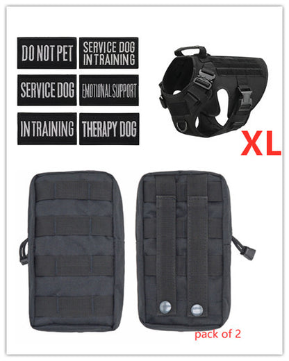 Military Tactical Dog Harness for Large Dogs
