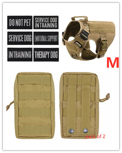 Military Tactical Dog Harness for Large Dogs