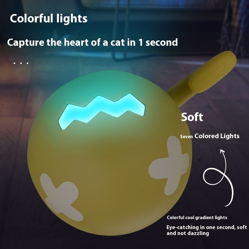 Smart Interactive Cat Toy Ball USB Rechargeable Moving Rolling Ball