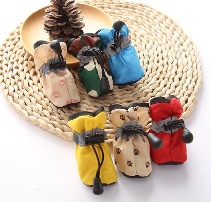 Stylish Waterproof Dog Shoes for Puppies