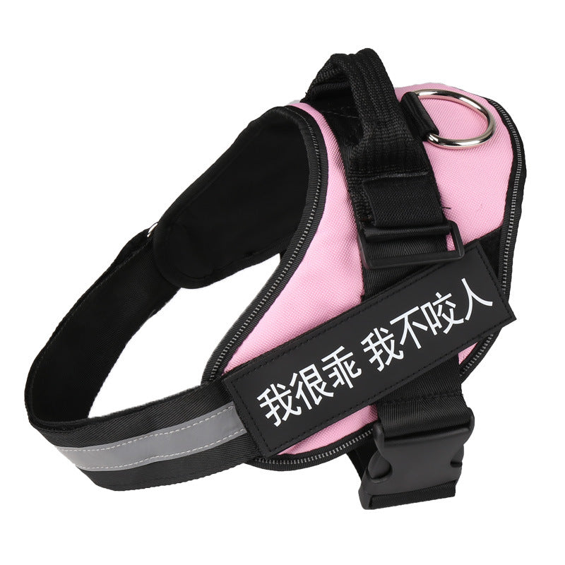Adjustable Dog Chest Harness &amp; Leash Set