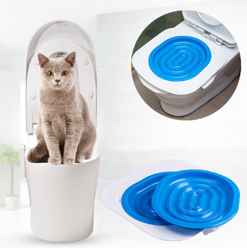 Cat Toilet Training Kit with Seat Inserts