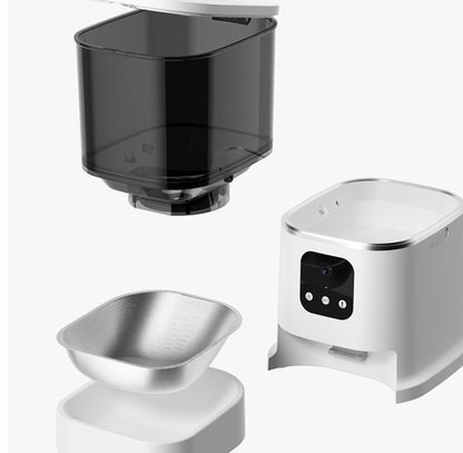 Smart WiFi Pet Automatic Feeder — 6L with App Control &amp; Camera Options