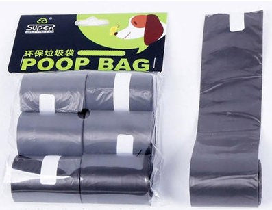 Dog Pet Travel Foldable Pooper Scooper With 1 Roll Decomposable bags Poop Scoop Clean Pick Up