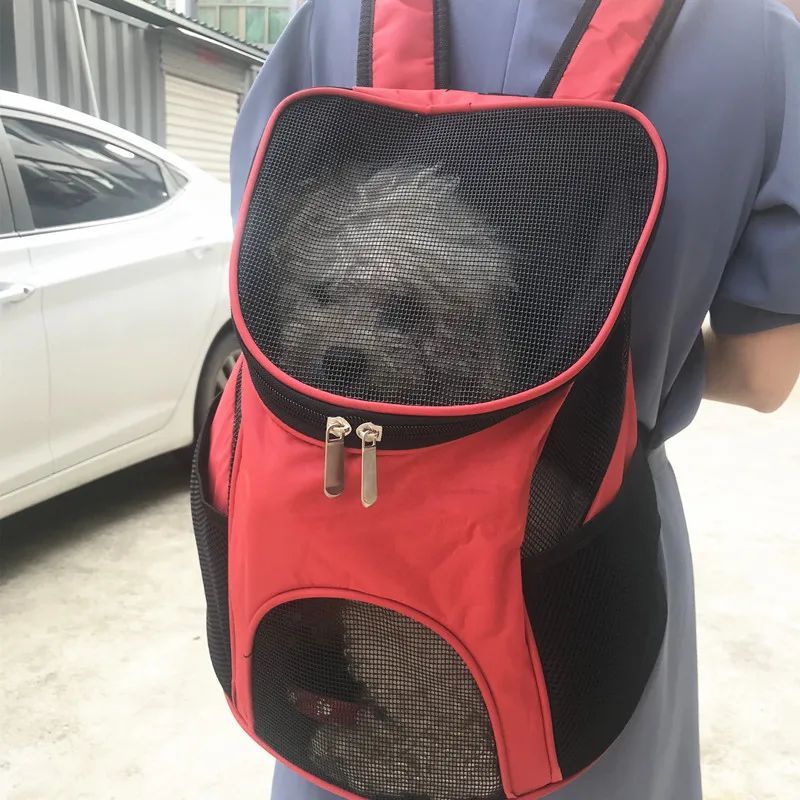 Breathable Puppy Dog Carrier Backpack Portable Pet Bags For Small Dogs