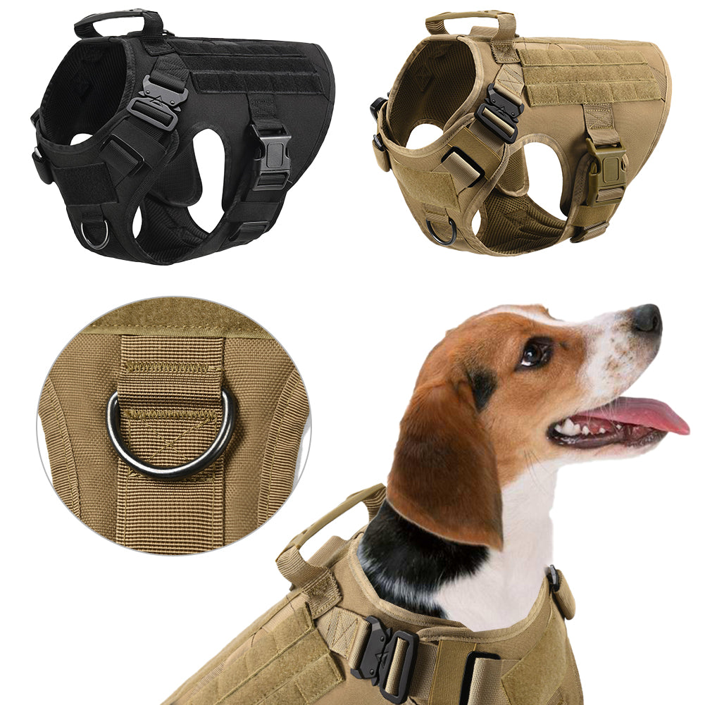 Military Tactical Dog Harness for Large Dogs