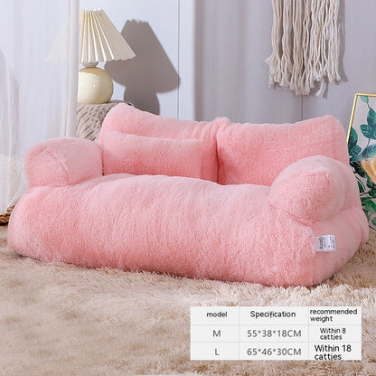 Luxury Cat Bed Sofa Winter Warm Cat Nest Pet Bed For Small pets