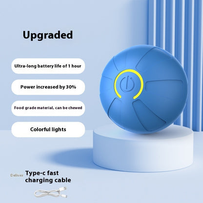 Pets Electric Jumping Ball Automatic Dog-teasing Luminous Pet