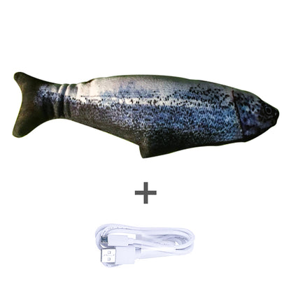 Electric Jumping Fish Cat Toy — USB Rechargeable