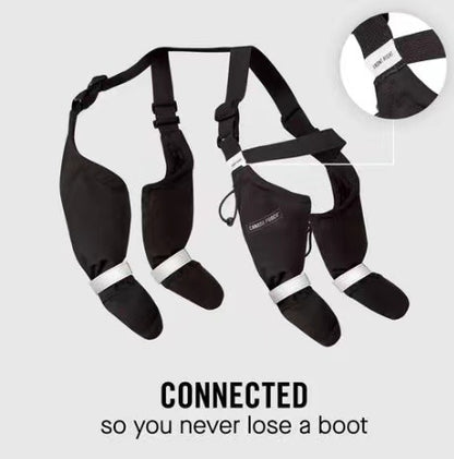 Elastic Belt With Reflective Pet Shoes Waterproof
