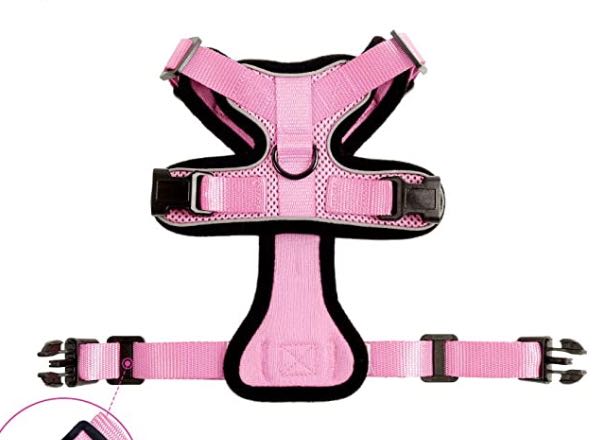 Escape Proof Cat Vest Harness And Car Seat Belt Adapter Adjustablppy