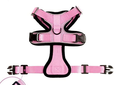 Escape Proof Cat Vest Harness And Car Seat Belt Adapter Adjustablppy