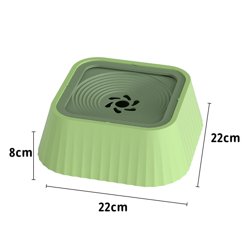Pets Dog Cat Bowl Floating Bowl Water Drinker Not Wet Mouth Splash Water