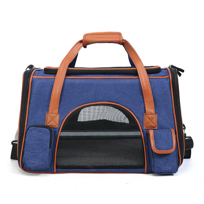 Cat Carrier Pet Bag Portable Foldable Hand-held