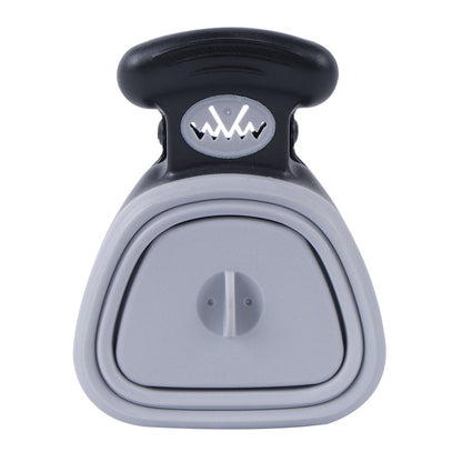 Dog Pet Travel Foldable Pooper Scooper With 1 Roll Decomposable bags Poop Scoop Clean Pick Up