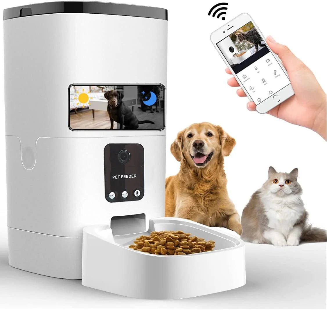 6L Automatic Pet Feeder with Camera&amp;Wifi