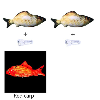 Electric Jumping Fish Cat Toy — USB Rechargeable
