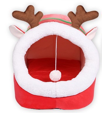 Cat Bed Indoor Soft Cats Houses Warm Cozy Cushion Bag Small Dog Removable Washable Tent