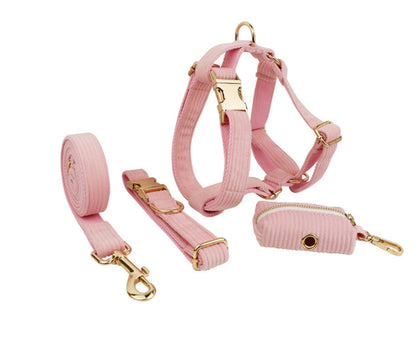 Pet Collar Dog Fabric Velvet