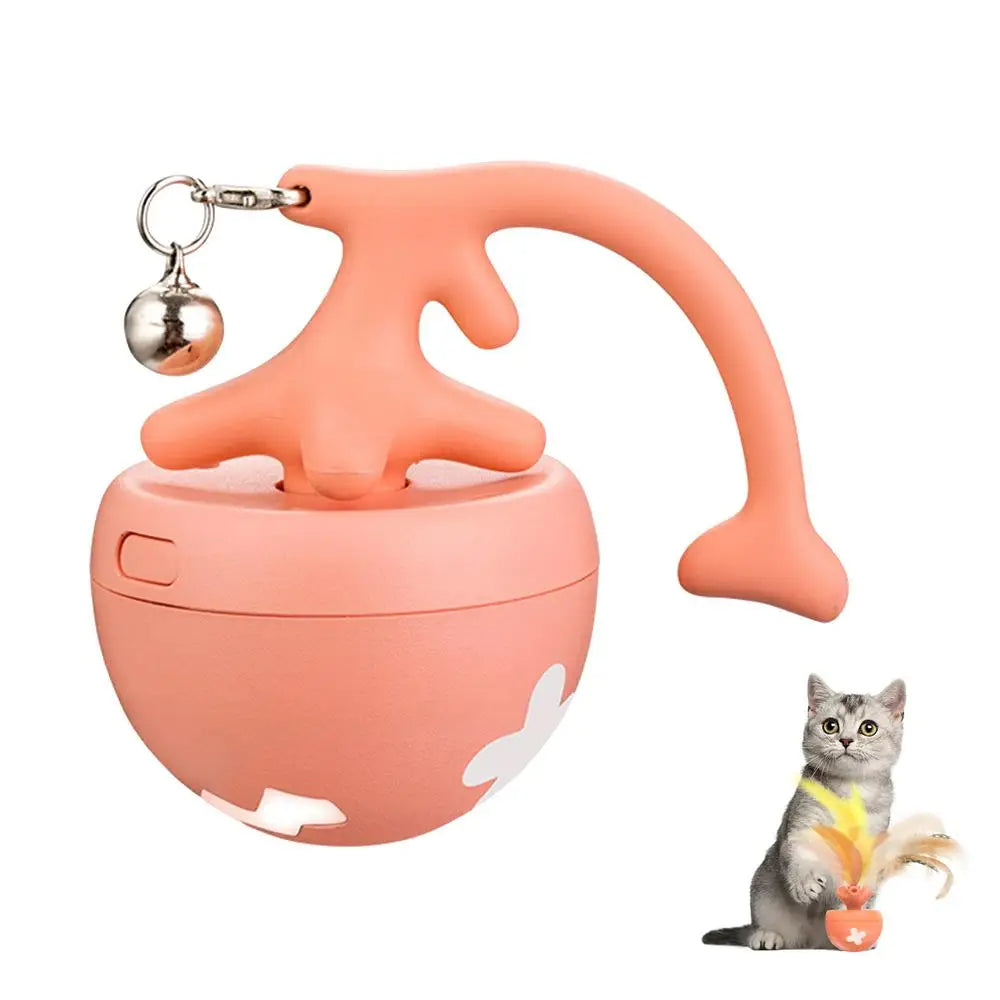 Smart Interactive Cat Toy Ball USB Rechargeable Moving Rolling Ball